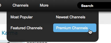 Premium Channels